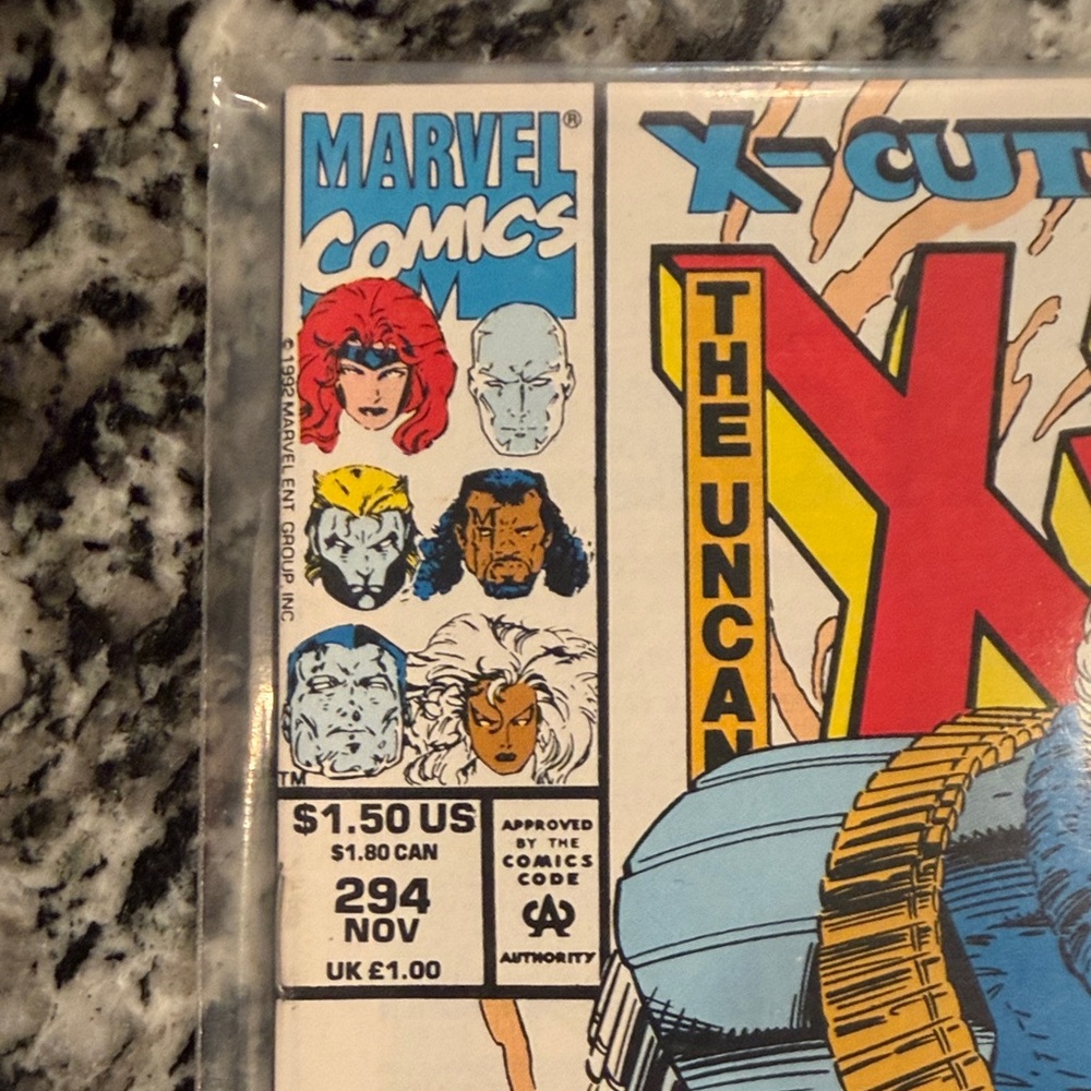 Marvel X-Men Comic with Prey Xavier Card - Blue and Yellow - Picture 4 of 4
